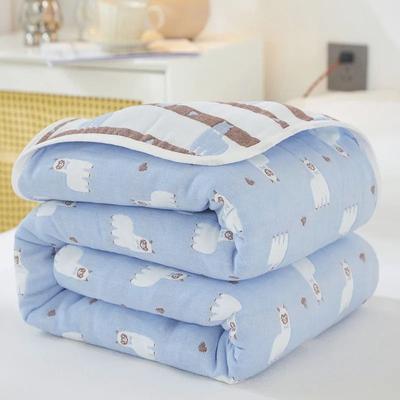 Uplift Picks Breathable Cotton Gauze Summer Quilt Lightweight Comforter 5 180x200 Cm
