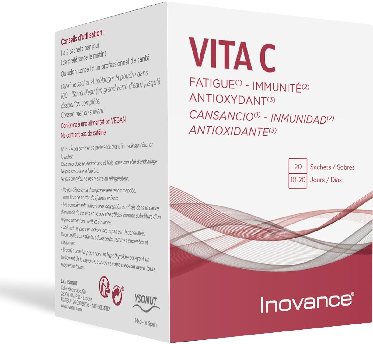 Inovance Vita C 20 sobres
