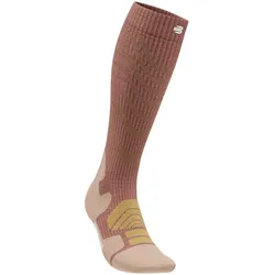 BAUERFEIND SPORTS Outdoor Merino Kompressionssocken Damen coral S