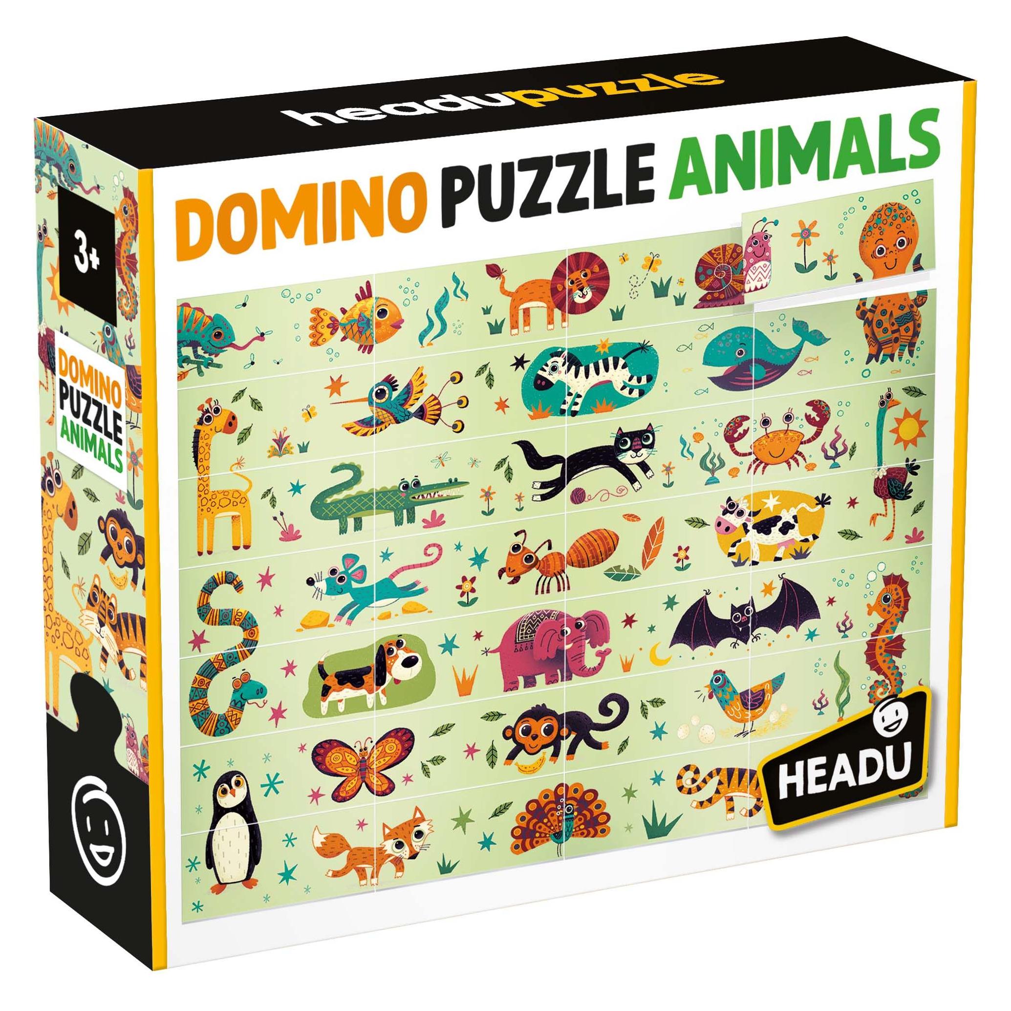 Headup Games Domino Puzzle Animals (043.55270)
