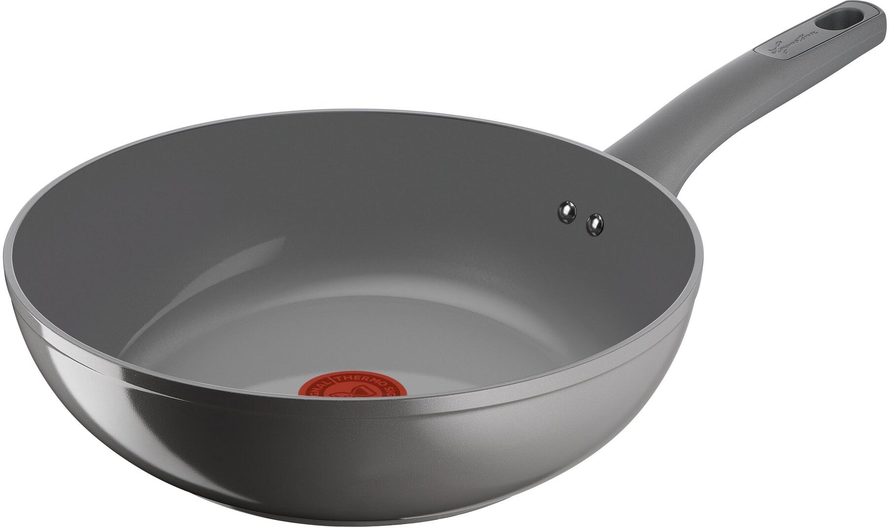 Wok Lagostina 010274041828 RISORSA 1 manico Grigio