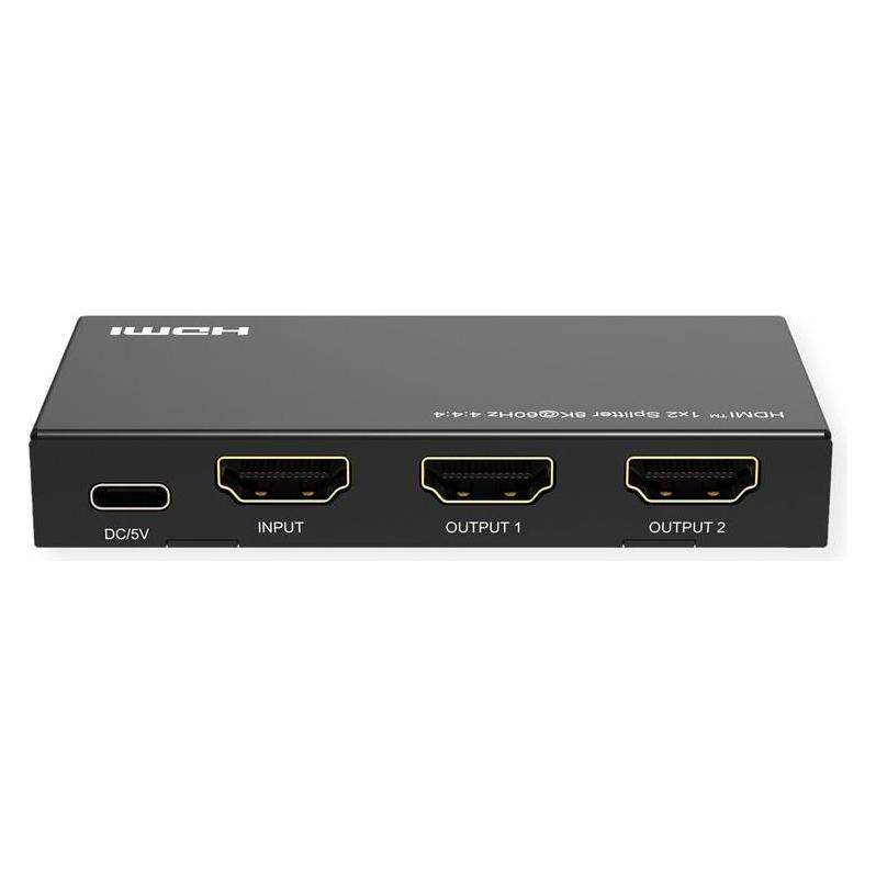 Roline HDMI Splitter 1x2, 8K60Hz (14.01.3558)
