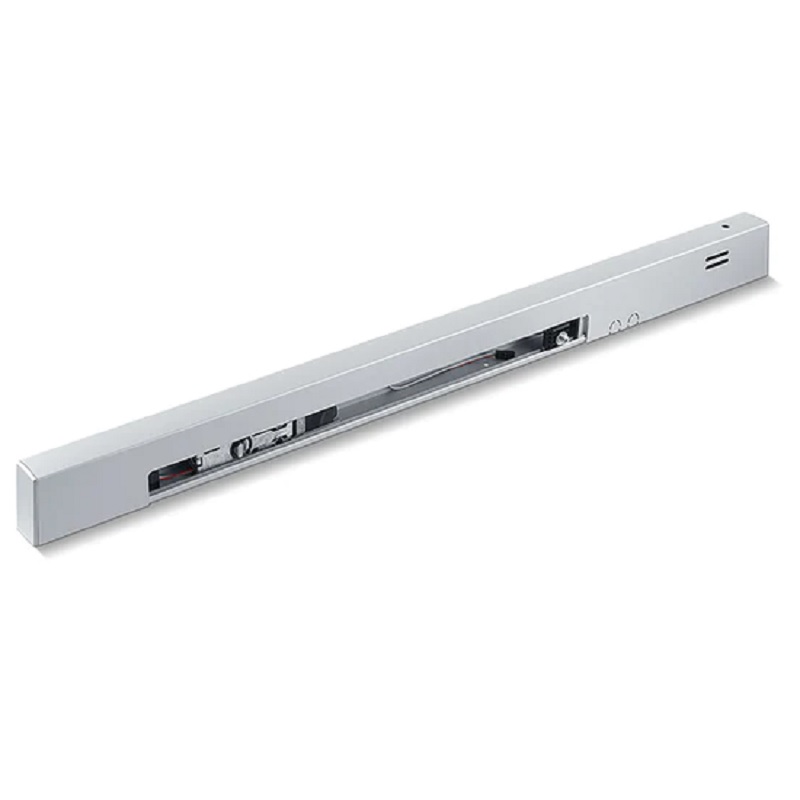 Gleitschiene GEZE R für TS 5000, mit elektrischer Feststellung, Aluminium 120073