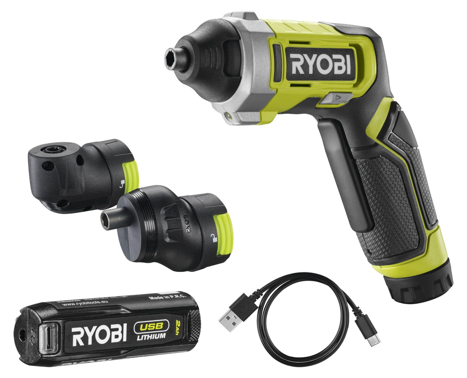 Ryobi RSD4-120TA2 Accuboormachine en schroefmachine, 4V, inclusief accu en oplader