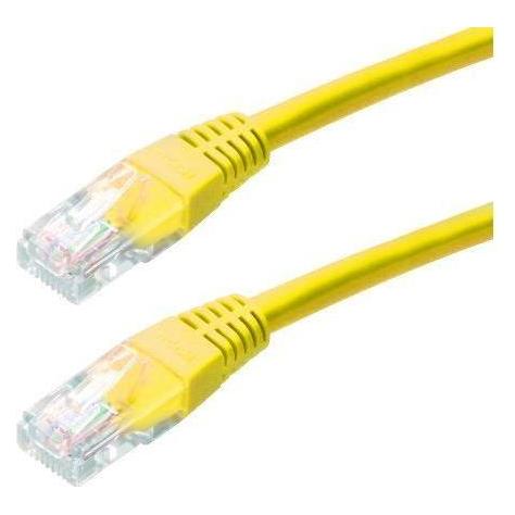 Lynx Cs XtendLan Cat6 UTP žlutý / Patch kabel / 0,5 m (UTP, CAT6, 0.50 m) (PK_6UTP005yellow)