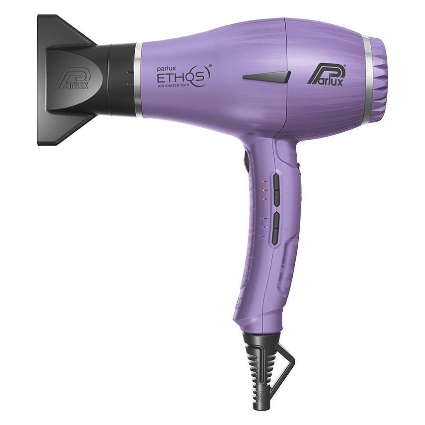 Parlux Ethos Professional Digitaler Haartrockner mit negativen Ionen Made in Italy Flieder (2300 W) (8021233144325)