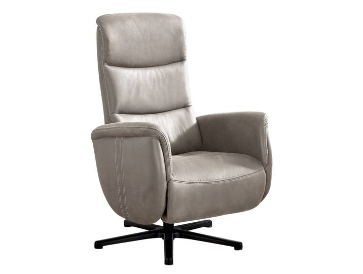Beldomo Speed Relaxsessel FENJA L, granit, Leder