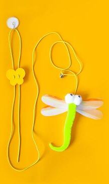 Pet Hub Swing Cat Toy: Sticky Disc, Elastic Rope, Door Teaser, Long Rope Cat Accessories For Pet Kitten 7C