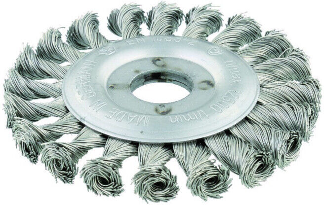 Osborn Brosse ronde inox 115x12mm torsadée (7802631351)