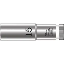 Wera 8790 HMC Deep Steckschlüsseleinsatz mit 1/2"-Antrieb Weiß - 05004555001 - Weiß