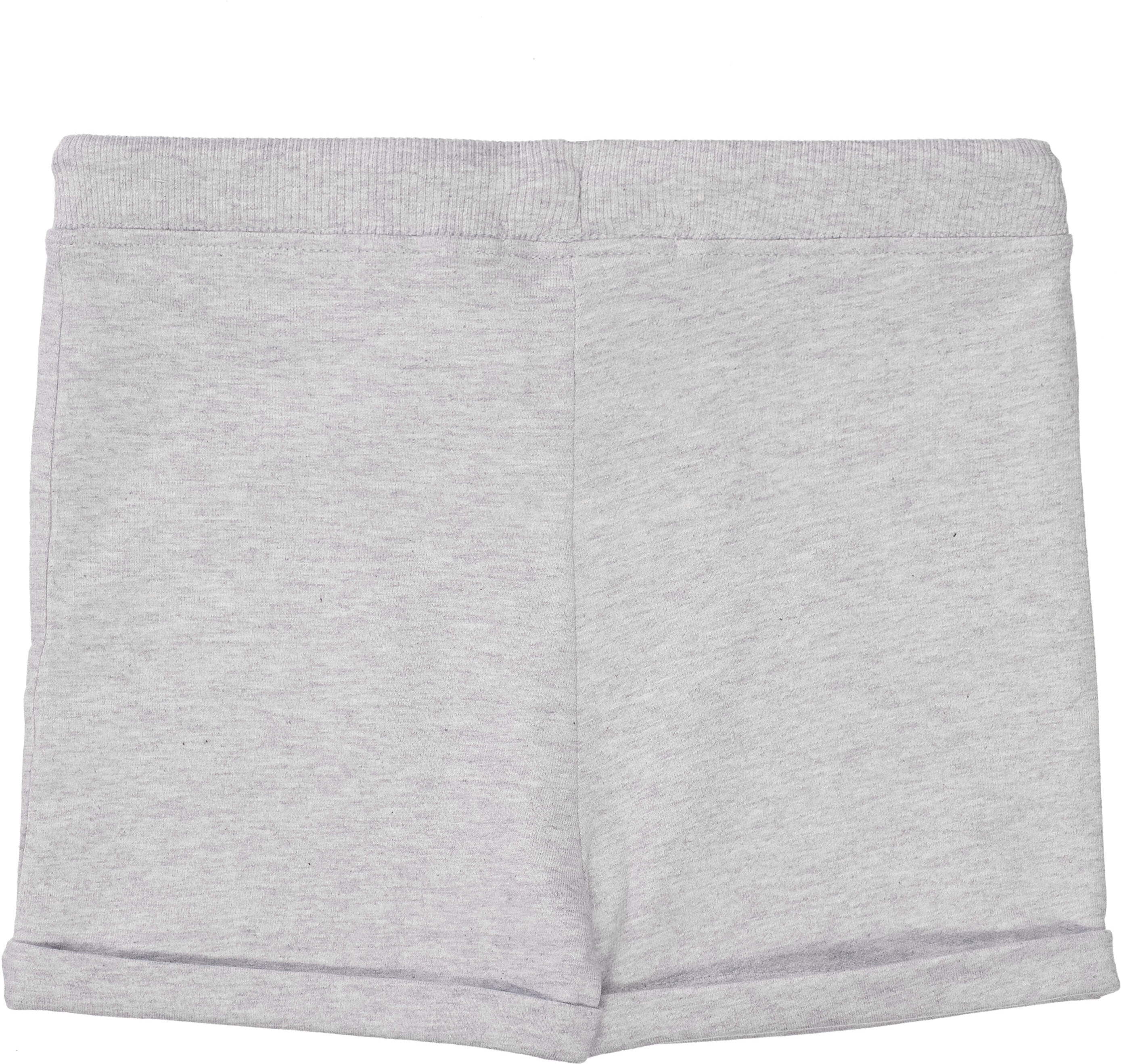 Sweatshorts STACCATO, Mädchen, Gr. 104/110, Normalgrössen, bunt, Oberstoff: 100% Baumwolle., meliert, unifarben, bequem, Hosen Sweatshorts, 3er-Pack bunt 104/110, Normalgrössen