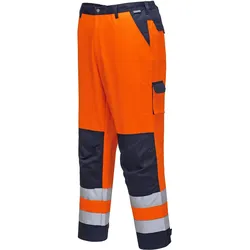 Warnschutz Bundhose "LYON" - L - orange/marine
