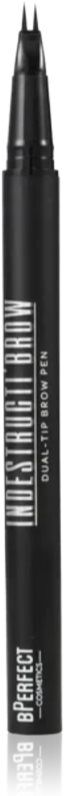 BPerfect Indestructi'Brow Dual-tip Brow Pen dual-ended eyebrow pencil shade Charcoal 1 g