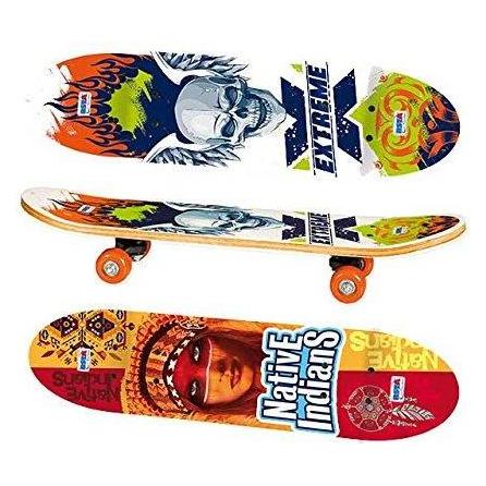 Rs Toys WOOD SKATEBOARD 60X15 CM - 2 ASSORTED DESIGNS (23.62") (36932438)