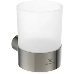 Ideal Standard Mundglas Conca, rund, Silver Storm T4505GN