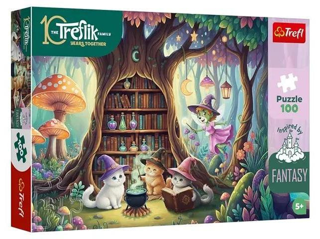 Trefl Puzzel 100 stukjes Magische kittens