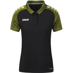 JAKO Damen Polo Polo Performance, Größe 42 in Schwarz Schwarz