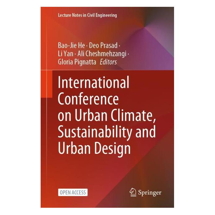 Springer International Conference on Urban Climate, Sustainability and Urban Design (Englisch, Hardcover, Ali Cheshmehzangi, Bao-Jie He, Deo Prasad, Gloria Pignatta, Li Yan) (71878652)