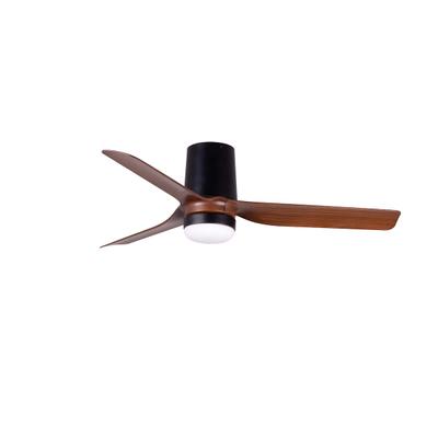 Faro DC Deckenventilator Mini Punt Tub Schwarz-Nussbaum mit LED 90