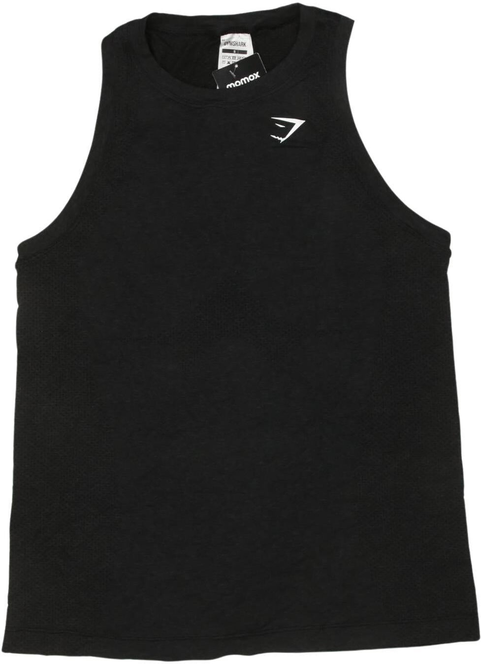 Gymshark Damen Top, Schwarz, Gr. S, Synthetik - Second Hand