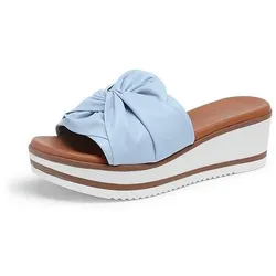 Pantolette Peter Hahn blau, 39