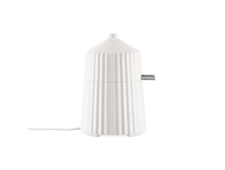 Alessi - Presse-agrumes électrique Plissé - Blanc - Résine thermoplastique - Designer Michele de Lucchi