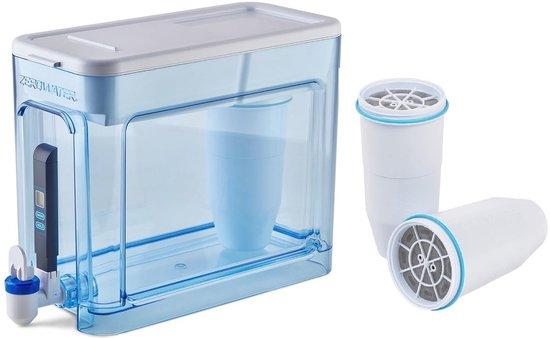 Famanu Wasserfilter-Dispenser 7,5 L mit 5-Stufen-Filter - Direkte Kontrolle der Wasserqualität