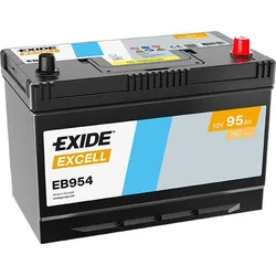 Exide EB954 Excell 12V 95Ah 760A Autobatterie