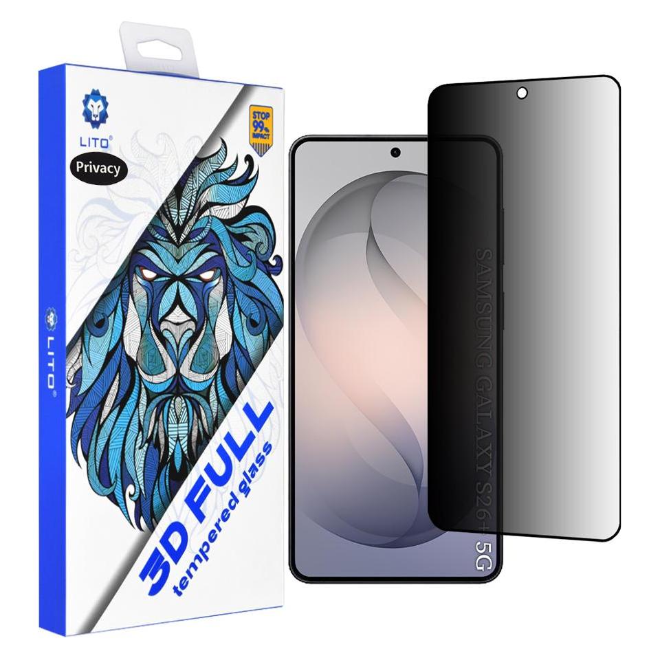 Lito - 2.5D FullGlue Glass Ultra Thin - Samsung Galaxy S26 Plus - Privacy (Samsung Galaxy S26) (66154357)