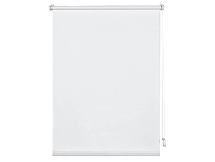 Deco Company Rollo, Blickdicht, Klemmrollo Uni, Montage zum Klemmen, Lichtdurchlässig, Rollo für Fenster ohne Bohren, Weiß, 85 x 150 cm (BxH)