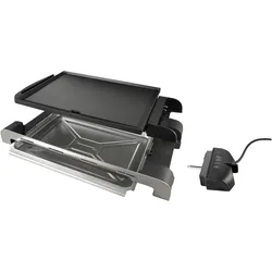 Gorenje TG2514B Freistehend, Edelstahl, Tischgrill, Schwarz