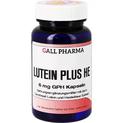 Lutein Plus He 6mg Gph Kapseln 180 ST