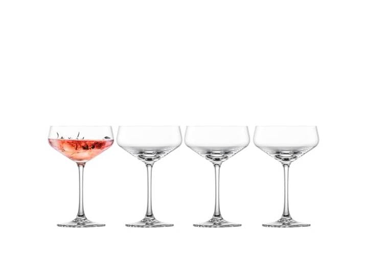 Zwiesel Glas Echo Crystal Coupe Cocktailglas, 266 ml, 4 Stück