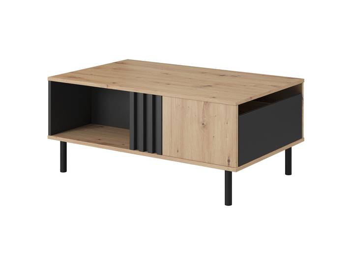 Masseno Couchtisch MADDALENA 100,1 cm Eiche Artisan