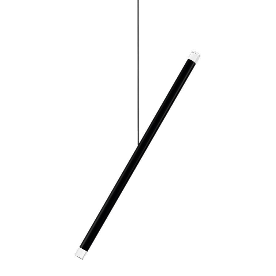 Lodes LED-Einzelpendel A-TUBE NANO DUO schwarz (ohne Baldachin) 15825 2020 8057501003049