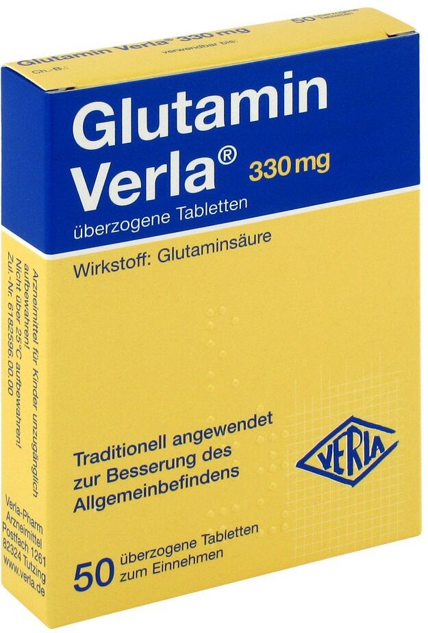 Glutamin Verla überzogene Tabletten