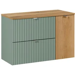 WASCHTISCHUNTERSCHRANK 90.4cm Jade Grün