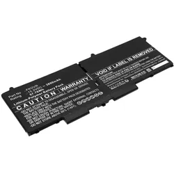 DLH AKKU FK0VR FÜR DELL 58 Wh (3800 mAh), Notebook Akku