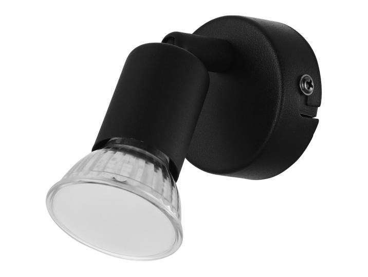 Eglo Spot Buzz-LED Schwarz Stahl B 12.5 cm