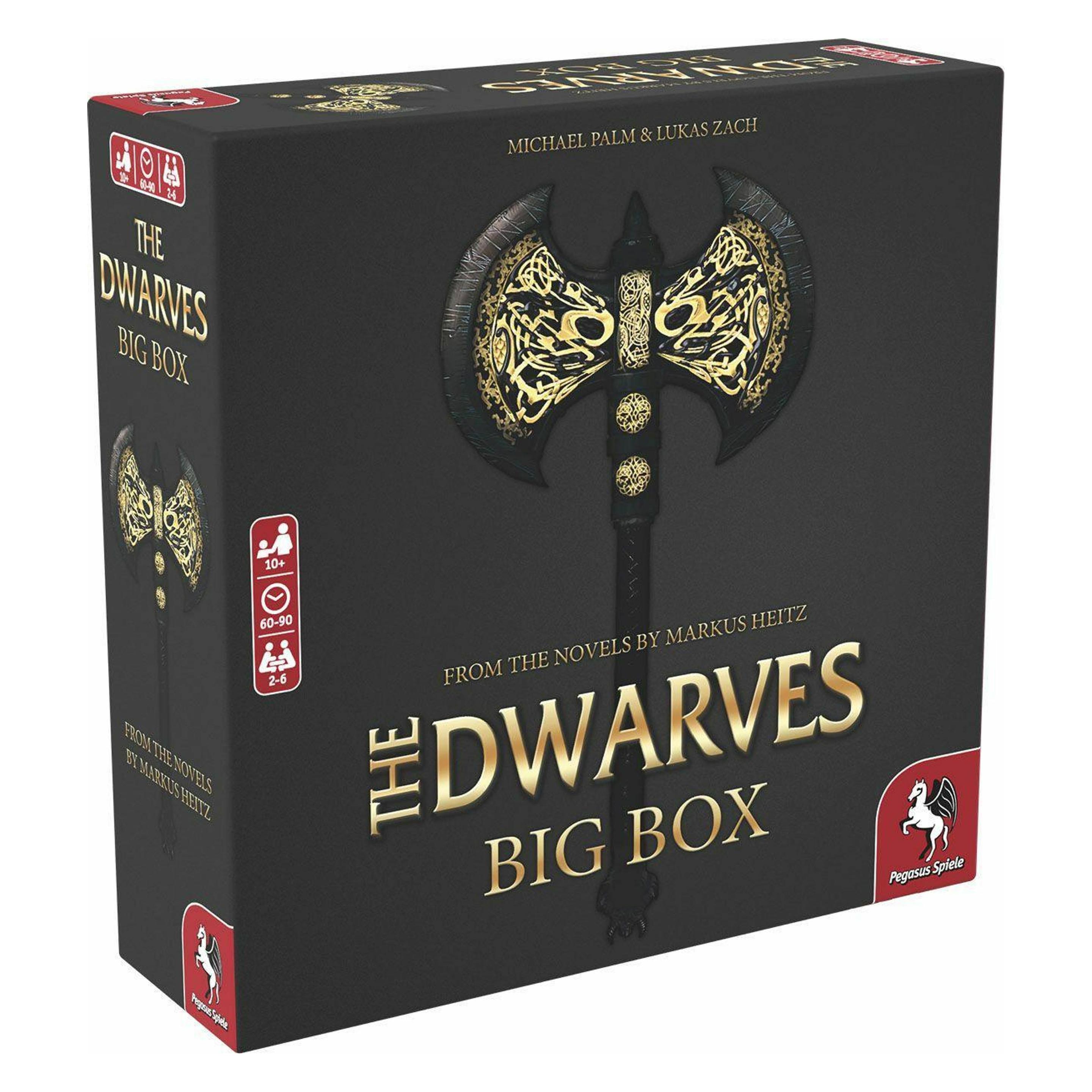 Pegasus 51933E - The Dwarves Big Box (Deutsch, Englisch, 2 - 6 Spieler) (51933E)