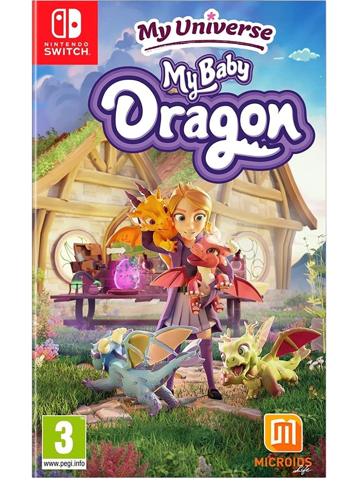 My Universe - My Baby Dragon (Code in a Box) - Nintendo Switch - Virtual Pet - PEGI 3