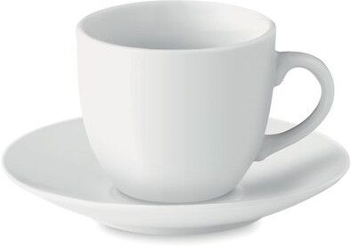 Bouteille publicitaire en verre UTAH TEA porcelaine blanc