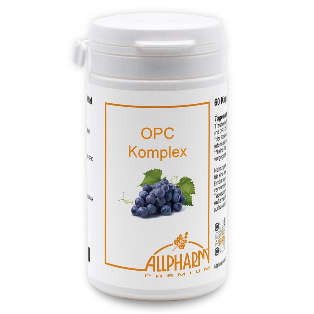 ALLPHARM Vertriebs GmbH Opc Traubenkernextrakt Kapseln 06876957