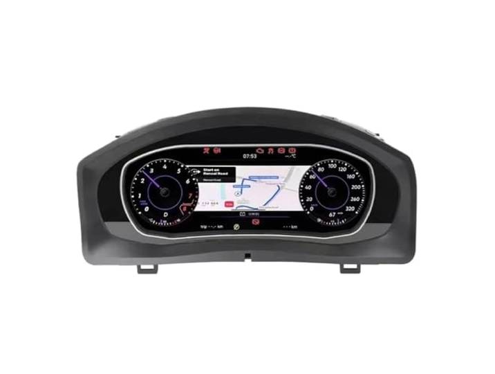 TachometeAr Für Tiguan 2009-2017 Headup Display Auto Bildschirm Jahre Auto Radio Instrument Panel Cockpit 12,3''LCD Digital Dashboard Cluster