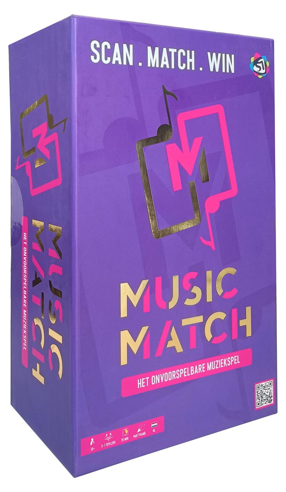Lobbes Music Match partyspel voor volwassenen