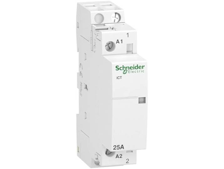 Schneider Electric CONTACTOR MODULAR iCT 25A 1NA 230 VCA A9C20731 Blanc