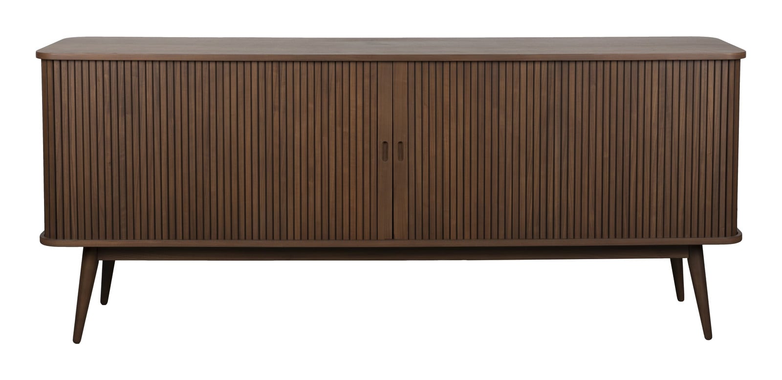 Zuiver TV-meubel Barbier Walnoothout, Bruin, Breedte: 180 cm