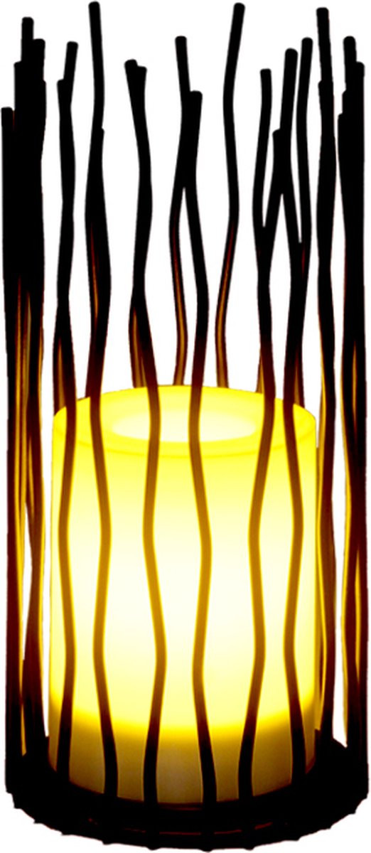 Dilampo Lancaster Design Candle USB oplaadbaar