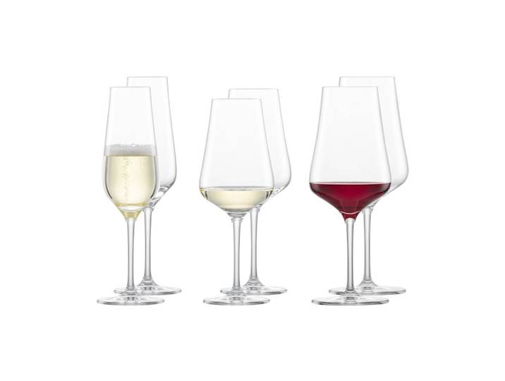 WEIN- UND SEKTGLÄSER Bouquet transparent 6-tlg.
