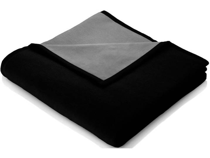 Biederlack Exklusiv Doubleface Wohndecke Doubleface mit Velourband-Einfassung, 150x200cm